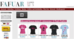 Desktop Screenshot of fafuar.com